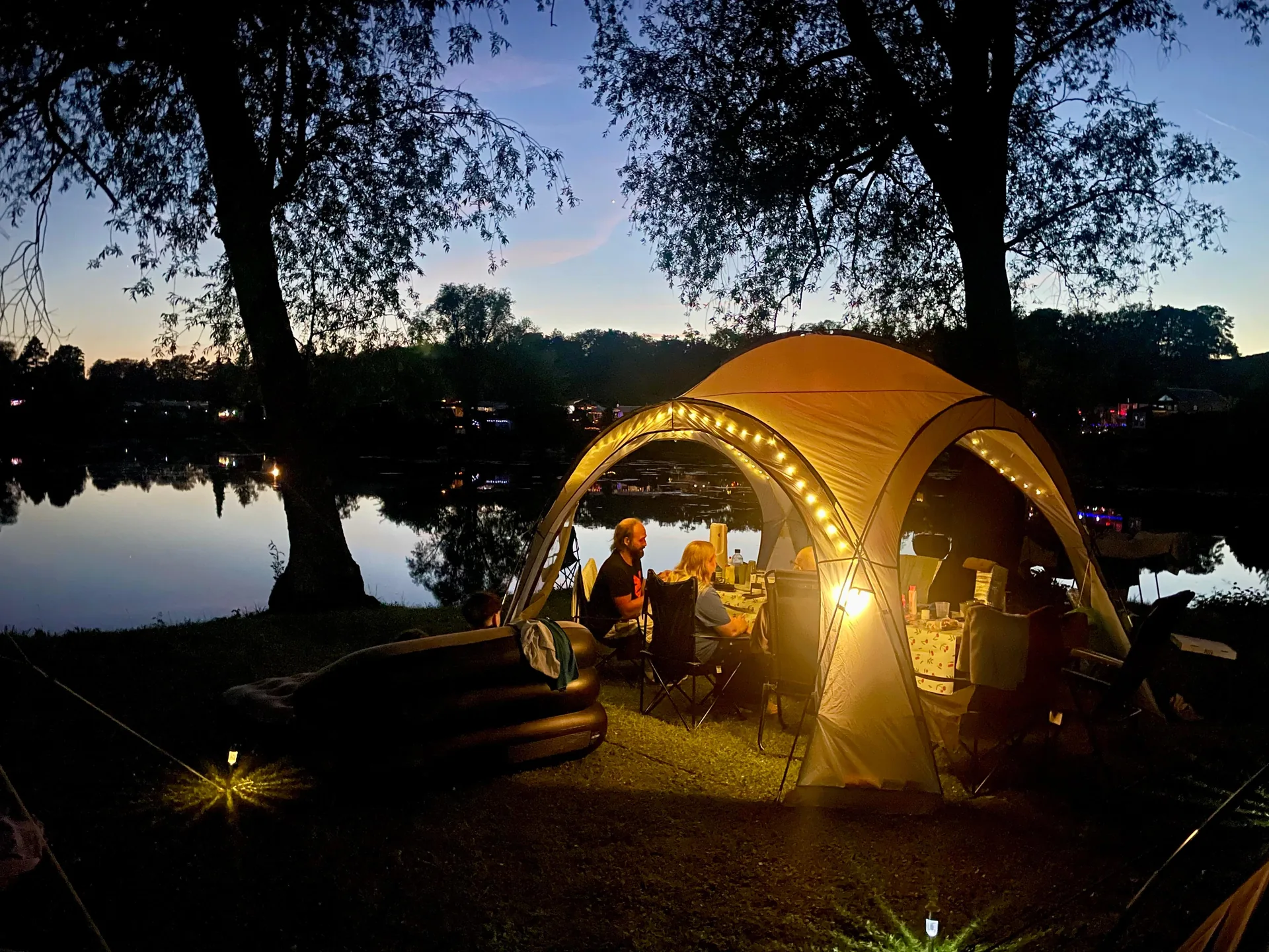 Titelbild von Campingplatz Erholungsgebiet Helenensee